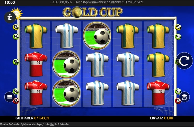 Gold Cup Slot