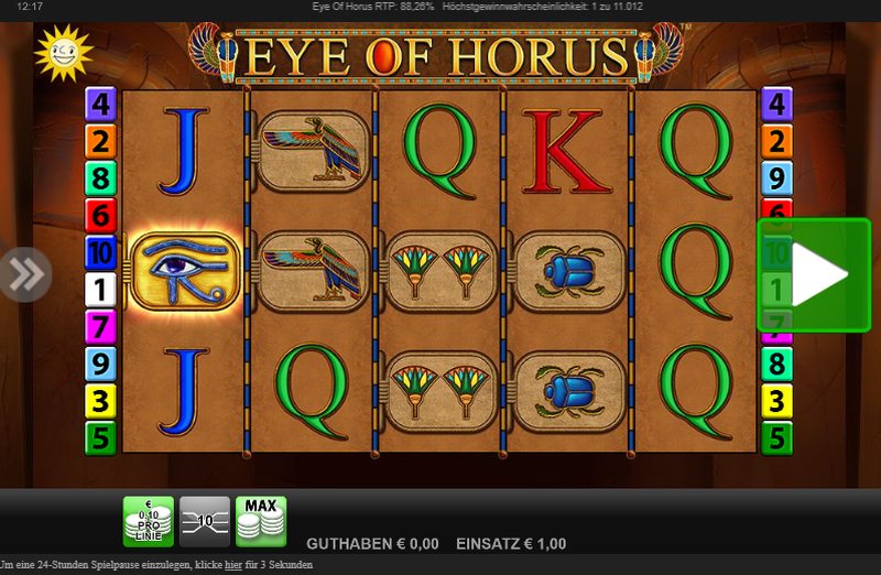 Eye of Horus Megaways Slot