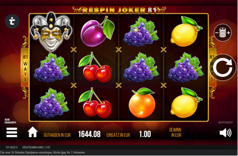 Respin Joker 81 Slot
