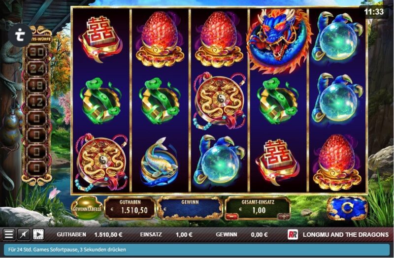 Longmu and the Dragons Slot