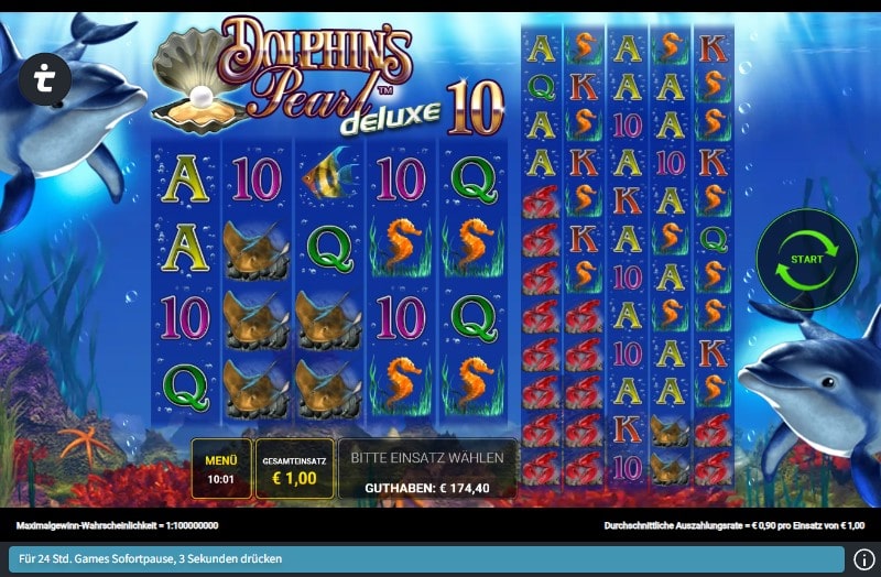 Dolphins Pearl 10 Deluxe Slot