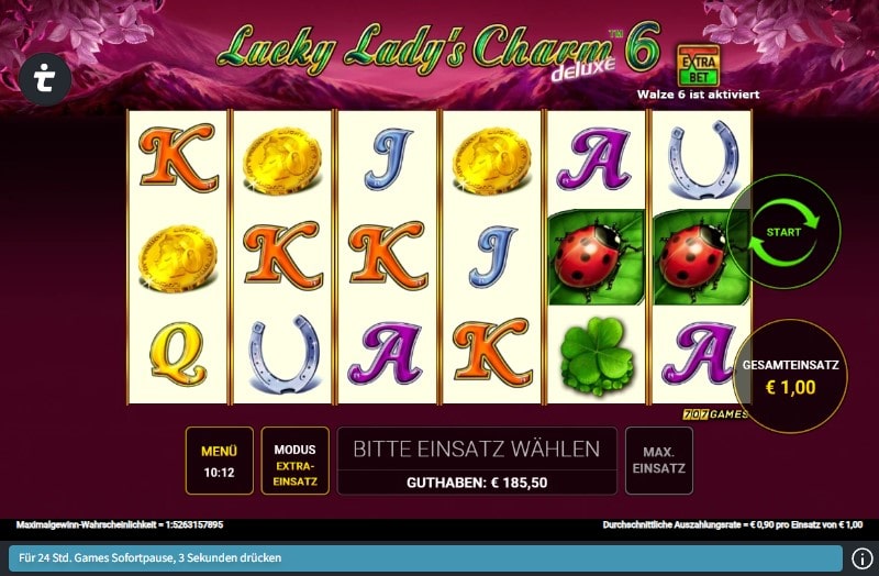 Lucky Lady Charm 6 Slot